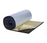 CCLIFE Tappetino isolante con rivestimento in alluminio 19mm, autoadesivo, certificato ECM, resistente all'umidità, ignifugo, isolamento acustico, 1mx6m Probauwerk