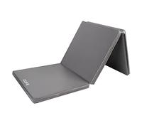 CCLIFE Tappetino pieghevole ginnastica 3 pieghe,con maniglie,180 * 60 * 5 cm materassino pieghevole fitness e yoga-ZERRO