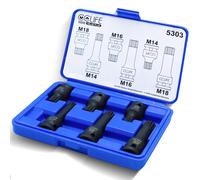 CCLIFE XZN Set di Chiavi a Bussola e Punta M14 M16 M18 in CR-MO attacco quadro d
