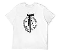CcLIVE J AX Article T-Shirt Unisex White Mens Tees M