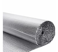 CCLONGTT Lamina Termoriflettente E Isolante Autoadesiva Isolante Termico Riflettente Foglio Isolante Multiuso per Pareti dei Termosifoni, Porte, Finestre, Pavimenti (Size : 1mx5m)