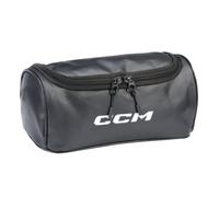 CCM Borsa da toilette per doccia a tema hockey, nero, 27,5 x 11,4 x 12,7 cm (lunghezza x altezza x larghezza) (BSHOWR)