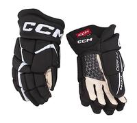 CCM HG Jetspeed FT680 IJshockey - Guanto manuale (Junior) (Kleur - Zwart / Wit, Maat - 10.0")