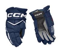 CCM JetSpeed FT8 - Guanti da hockey su ghiaccio, 36 cm, colore: blu navy/bianco