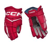 CCM JetSpeed FT880 - Guanti da hockey su ghiaccio, 15''/38 cm, colore: Rosso/Bianco