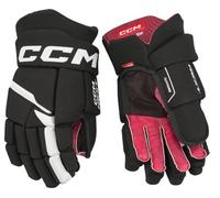 Guanti da hockey CCM Next Black/White Senior 14 pollici 14 pollici