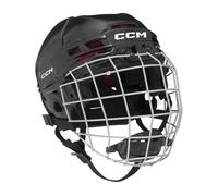 Casco da hockey CCM Tacks 70 Combo Navy Youth