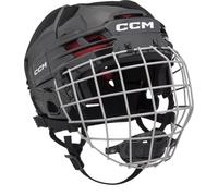 CCM Tacks 70 - Casco Combo Junior, colore: Nero