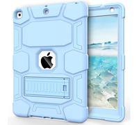 CCMAO Custodia per iPad di 9a generazione, custodia per iPad 8a 7a generazione, iPad 10,2 pollici 2021/2020/2019, custodia protettiva robusta antiurto con cavalletto per bambini, ragazzi e ragazze