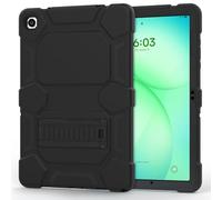 CCMAO Custodia per Samsung Galaxy Tab A9 Plus da 11 pollici modello 2023 (SM-X210/X216/X218), custodia protettiva ibrida antiurto a tre strati per bambini, ragazzi e ragazze, nera