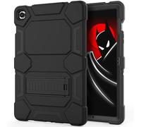 CCMAO Custodia per Samsung Galaxy Tab A9 Plus da 11 pollici modello 2023 (SM-X210/X216/X218), custodia protettiva ibrida antiurto a tre strati per bambini, ragazzi e ragazze, nera