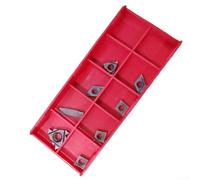 CCMT060204 DCMT070204 11IR AG60 16ER AG60 MGMN200 Inserti per tornio CNC 1/2 Portautensili Inserti in carburo indicizzabili Rivestiti in TiN per applicazioni di lavorazione in acciaio inossidabile