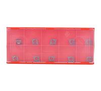 CCMT060204 VP15TF Inserto in metallo duro per tornio CNC Fresa per tornitura Lame resistenti ad alta resistenza per lavorazione di acciaio e ghisa Oro 10 pezzi 6x2,4 mm