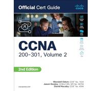 Wendell Odom Jason Gooley David CCNA 200-301 Official Cert Guide, V (Tascabile)