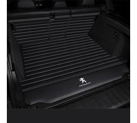 CCOZD Auto Tappetini per Bagagliaio per Peugeot 508 SW II WaWgon Active Pack/GT Pack/508 PSE 2018-2024 Pelle Auto Vasca Baule Tappetino Protezione Impermeabile AntiGraffio Accessori,Black