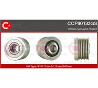 CCP90133GS CASCO PULEGGIA ALTERNATORE VITARA PEUGEOT HDI 535003910