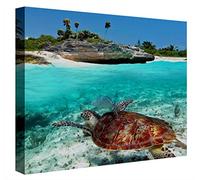 CCRETROILUMINADOS Playa del Carmen Quadri, Acrilico, Multicolore, 60 x 60 x 5.3 cm