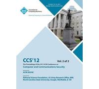 Ccs 12 Conferen CCS 12 Proceedings of the 2012 Acm Conference on Com (Tascabile)