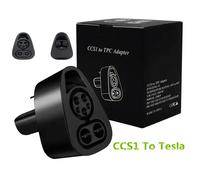 CCS1 a Tesla EV adattatore per caricabatterie modello X Y 3 S 250KW convertitore per auto convertitore di ricarica pistola di conversione EVSE presa Tesla CCS 1