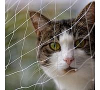 Ccsh Rete per Uccelli Rete Anticaduta per Balcone per Cane Gatto, Rete di Recinzione in Rete di Nylon Trasparente per Scale Finestra, Rete a Traliccio da Giardino Riutilizzabile Extra Larga