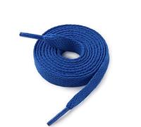 CCSOFTIME 1 Paia Lacci Scarpe Blu Reale,Lacci Blu Piatti per Air Force 1 Converse per Ogni Tipo Di Calzatura,Stringhe Scarpe Piatti Robuste e Resistenti de Bambini e Adulti-Larghezza 8mm,Blu-130cm