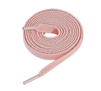 CCSOFTIME 1 Paia Lacci Scarpe Rosa,Lacci Rosa Chiaro Piatti per Air Force 1 Converse per Ogni Tipo Di Calzatura,Stringhe Scarpe Piatti Robuste e Resistenti de Bambini e Adulti-Larghezza 8mm,Rosa-160cm