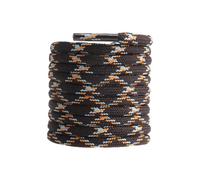 CCSOFTIME 2 Paia Lacci per Scarponi da Marrone Blu Arancione - Stringhe per Scarpe Antinfortunistiche, Resistenti per Stivali - 140cm