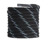 CCSOFTIME 2 Paia Lacci per Scarponi da Nero/blu con Punti - Stringhe per Scarpe Antinfortunistiche, Resistenti per Stivali - 150cm