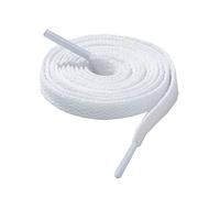 CCSOFTIME Lacci Scarpe Bianchi(1 Paia),Lacci Air Force 1 Converse per Ogni Tipo Di Calzatura,Stringhe Scarpe Piatti Robuste e Resistenti de Bambini e Adulti- Larghezza 8mm,Laccio Bianchi-100cm