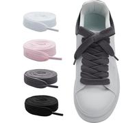 CCSOFTIME Lacci Scarpe rosa Piatti 16mm per Adidas Campus 00s Sneaker, Lacci Sostitutivi Spessi per Uomo e Donna 090 CM