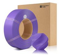 CCTREE Bamboo Original X1 PLA Basic Refill Filamento 1,75 mm High Toughness & High Speed, Easy Printing with RFID per Bambu Lab A1/X1/P1 AMS 1 KG +/- 0,03 mm (Without Spool) (Lila 10700)