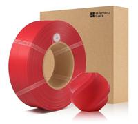 CCTREE Bamboo Original X1 PLA Matte Refill Filamento 1,75 mm High Toughness & High Speed, Easy Printing with RFID per Bambu Lab A1/X1/P1 AMS 1 KG +/- 0,03 mm (Without Spool) (rosso scarlatto 11200)