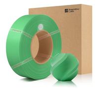 CCTREE Bamboo Original X1 PLA Matte Refill Filamento 1,75 mm High Toughness & High Speed, Easy Printing with RFID per Bambu Lab A1/X1/P1 AMS 1 KG +/- 0,03 mm (Without Spool) (verde erba 11500)