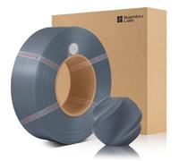 CCTREE Filamento originale X1 PLA Basic Refill 1,75 mm High Toughness & High Speed, Easy Printing with RFID per Bambu Lab A1/X1/P1 AMS 1 KG +/- 0,03 mm (Without Spool) (blu grigio 10602)