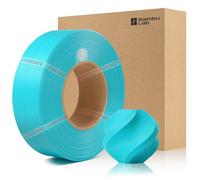 CCTREE Filamento originale X1 PLA Basic Refill 1,75 mm High Toughness & High Speed, Easy Printing with RFID per Bambu Lab A1/X1/P1 AMS 1 KG +/- 0,03 mm (Without Spool) (turchese 10605)