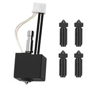 CCTREE Kobra S1 Kit hotend, termistore a cartuccia riscaldatore e calzino in silicone con ugello indurito da 0,2/0,4/0,6/0,8 mm, ad alta temperatura e alta velocità per stampanti 3D Kobra S1/S1 Combo