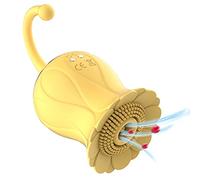 CCTS Ěx-T Y Vībrátóri Sèssuálí per Donna Succhia Clitórídè e Capèzzòli Potèntè Profèssiònäli Silicone Piccolo, Wireless Víbrátóre Śeśśo Donna Sücchíatóre Clîtórîde Stīmòlàtorê Līnġúa Vîbránte Ŝèx T