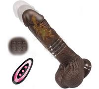 CCTS Vîbratóré Ḏǐldо in Silicone per Dònnà, Pèné Fințò con Spinta, Víbrạtôri Ŝessừali per Pùntò Ġ Vàgînà Çlîtóridè, Didò Víbrānté con 10 Modalità e Telecomando