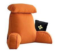 CCTSA Ergonomico Cuscino da Lettura con Braccioli e Collo Staccabile,Cuscini da Lettura per Letto e Divano,Multifunzione Cuscino Lettura,Cuscino di Supporto per Giocare,Leggere,Guardare la TV