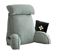 Ergonomico Cuscino da Lettura con Braccioli e Collo Staccabile,Cuscini da Lettura per Letto e Divano,Multifunzione Cuscino Lettura,Cuscino di Supporto per Giocare,Leggere,Guardare la TV