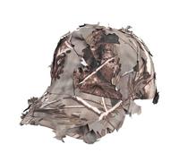 ccuzs 3D Camouflage Leaves Hat - Wide Brim Breathable Sun Protection Baseball cap | Lightweight Soft Top Leaf Pattern for Outdoor Fishing, Camping, Hiking, Climbing or Travel Use