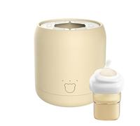 ccuzs Baby Milk Bottle Shaker, 3 Speed Electric Formula Mixer, USB Rechargeable Bottle Maker, Automatic Baby Bottles Stirrer for Smooth Mixing, Portable for Travel and Home