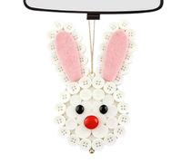 ccuzs Button Ornaments - Easter Theme Colorful Art | DIY Colorful Ornament Making Kit for Adults, Holiday, Christmas Tree, Home Decorations, Birthday or Handmade, 8.6cm