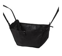 ccuzs Car Hammock Storage Bag, Passenger Seat Travel Organizer, High-Capacity Tear-Resistant Oxford Cloth, Reusable Backseat Holder, Fit for Most Vehicles, Black, Light Pink