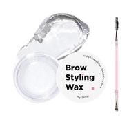 ccuzs Clear Brow Gel, Long-Lasting Eyebrow Shaping Wax, Sweat-Proof and Smudge-Resistant Brow Setter for, Lifted, and Defined Brows, Ideal for All-Day Hold