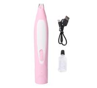 ccuzs Dog Paw Trimmer, Silent Pad Grooming Tool for Small Pets, LED Light Hair Cutter, Low-Vibration Shaver for Dogs and Cats, Safe Compact Clipping Device, 6.3x0.98in