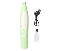 ccuzs Dog Paw Trimmer, Silent Pad Grooming Tool for Small Pets, LED Light Hair Cutter, Low-Vibration Shaver for Dogs and Cats, Safe Compact Clipping Device, 6.3x0.98in