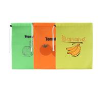 ccuzs Lettuce Storage Bag, Vegetable Keeper Pouch, Breathable Freshness Lock Reusable Drawstring Design, Produce Saver Ideal for Home, Kitchen, Café, Camping, 1 Piece