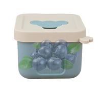 ccuzs Mini Snack Container - Leak Proof Reusable Food Storage Box with Lid | Ice Mold Style Sauce and Dip Holder for Salad Dressing, Snacks, Meal Prep, Travel, Picnic, Hiking or Party Use