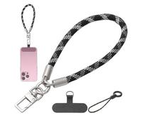 ccuzs Phone Wristlet Strap - Textured High Tensile Keychain | Camera Wrist Strap Secure Anti Drop Lanyard for Mobile, Phone, Hard Disk, ID Badge, Keys, Office or Daily Use